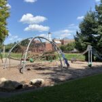 Photo showing playground structures