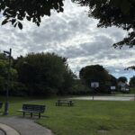 photo showing basketball court