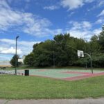 photo showing basketball court