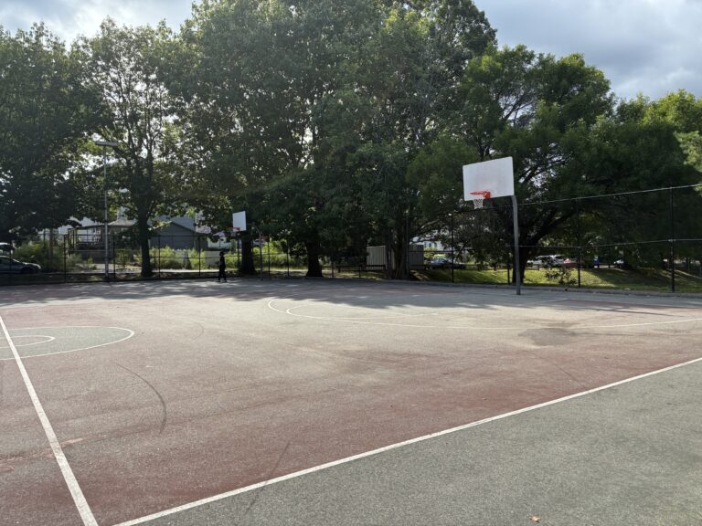 photo of basketball courts