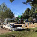 Picnic Area at George J West Park playground