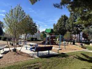 Picnic Area at George J West Park playground