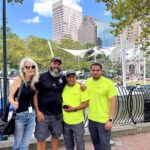 Parks crew with Superintendent at Biltmore Park / City Center Rink