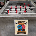 photo of a foosball table