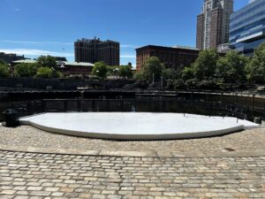 photo of the stage at waterplace park