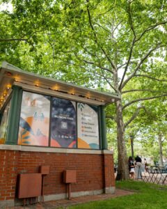 photo of the kiosk at Biltmore Park