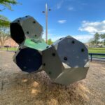 Photo of a playground structure at Amos Earley Park