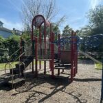 Photo showing playground structure at Arthur & Ruby Lawrence Park