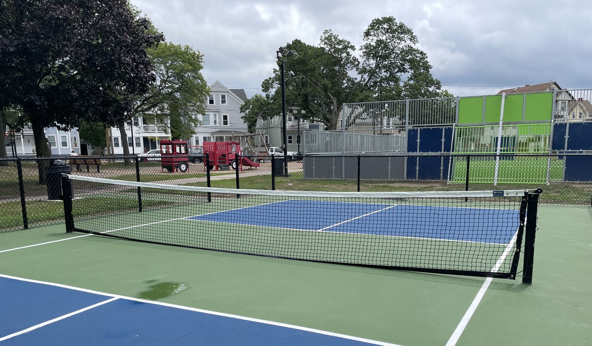 Photo showing pickelball courts at Conlan Junior Park