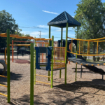 Photo showing playground structures at Joseph P. Hassett Sr. Park