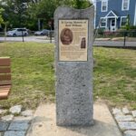 photo of a memorial in a park