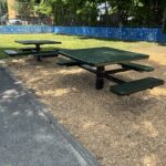 Pearl St Park picnic area and field