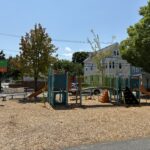 Pearl St Park play structure for ages 5-12 installed summer 2026