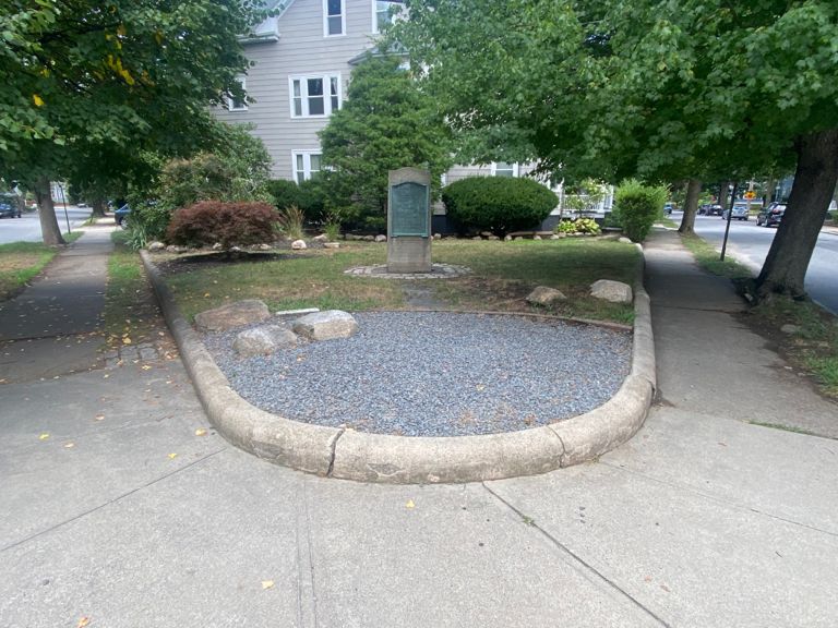 Photo showing Rochambeau Square