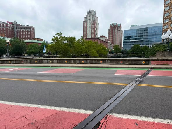 Photo showing the location of a Mural installation in providence