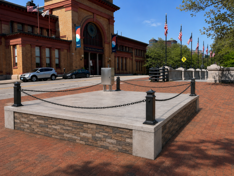 photo of a stage area