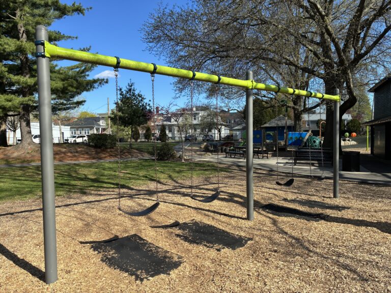 Fargnoli Park Playground Swings for Ages 5-12