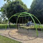 Neutaconkanut rope swing play structure for ages 5-12