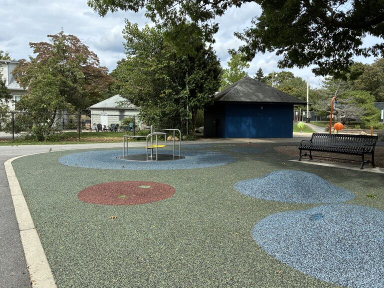 Fargnoli Park accessible carousel for all ages near Jastram St entrance