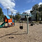 Neutaconkanut playground for ages 2-5 with bucket swings