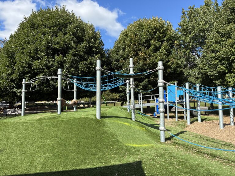 Neutaconkanut playground rope play structure for ages 5-12