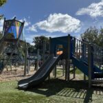 Neutaconkanut play structure with slide for ages 2-5