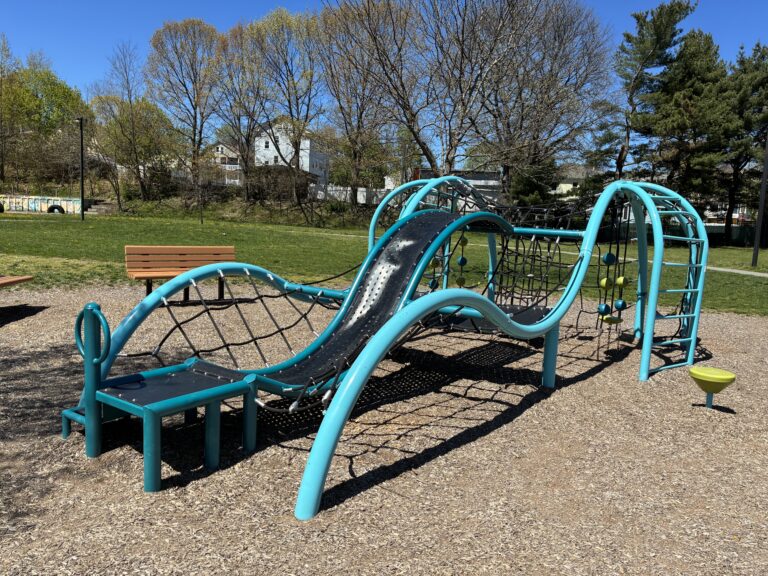 Father Lennon Park playground climber for ages 5-12