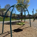 Father Lennon Park playground nest swing for ages 2-12
