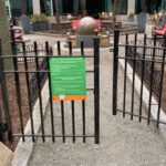 Freeman Park gate