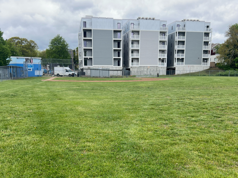 Gano Park field 1 Spring 2026 prior to construction