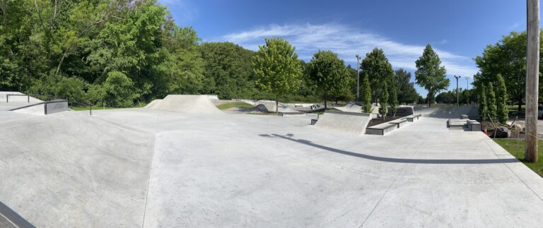Neutaconkanut skate park after 2024 improvements