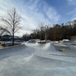 Neutaconkanut skate park after 2024 improvements