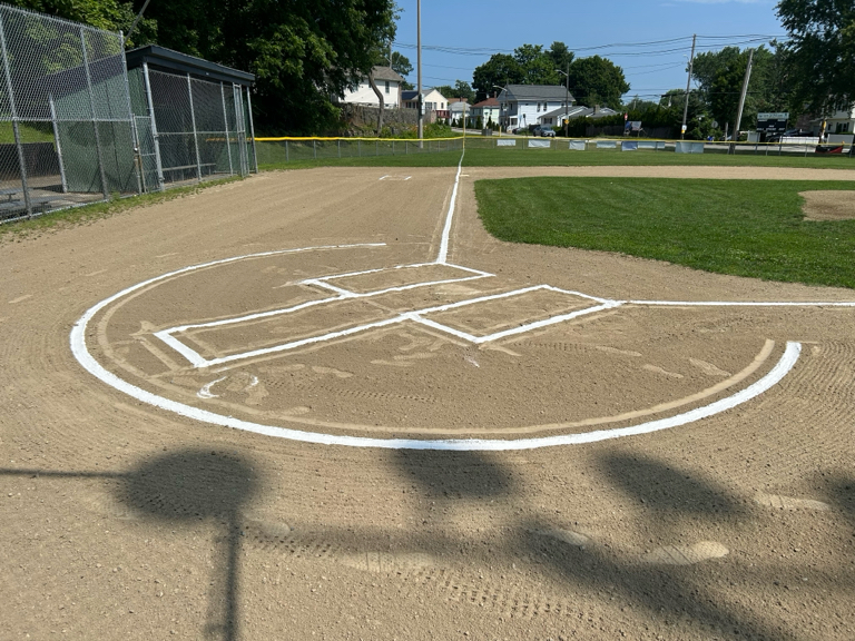 Neutaconkanut little league field third base line july 2026