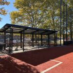 Bucklin Park third base dugout