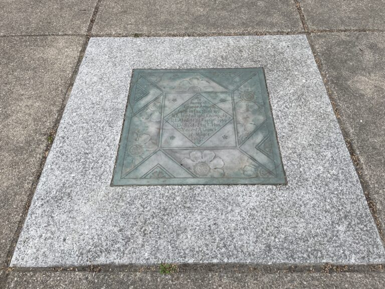 George Araujo Park monument dedicated 1982
