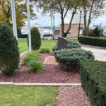 Garibaldi Square landscaping along Atwells Ave