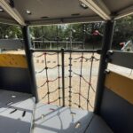 Gladys Potter Park view from inside the play tower for ages 5-12