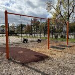 Hassett Park swings for ages 2-12