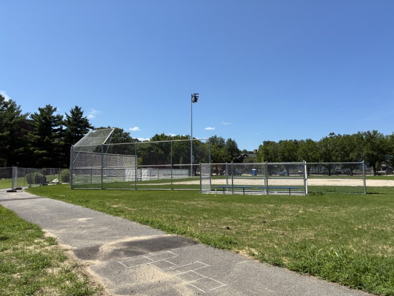 Iola French Park walking path was completed to connect the entire park