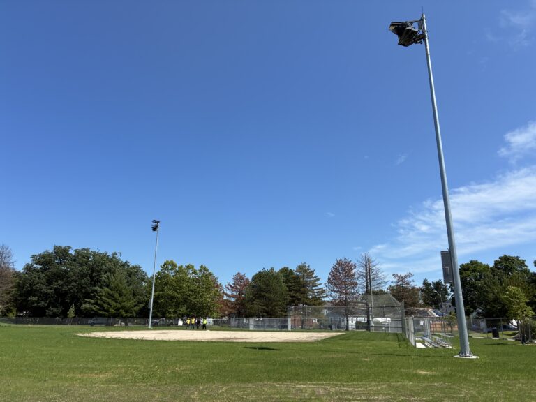 Iola French Park Softball field features lighting
