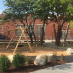 Iola French Park Veazie St Green Schoolyard from 2019