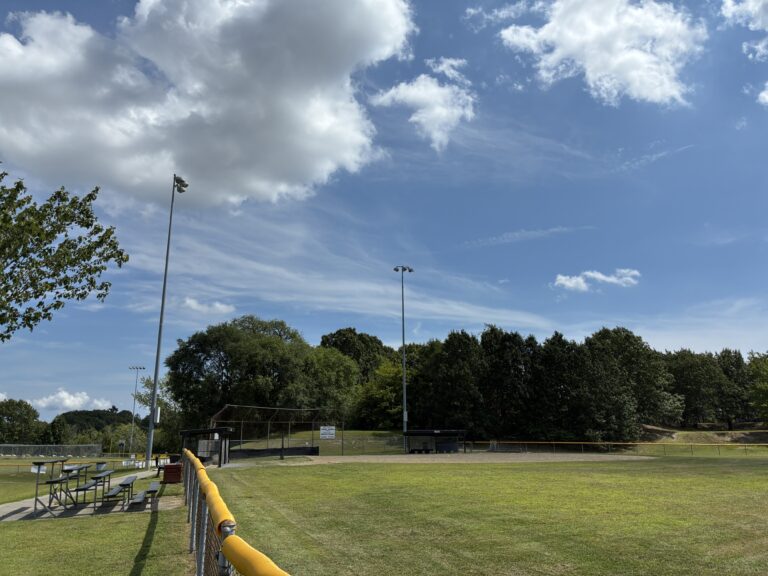 JT Owens Field 3 Softball field viewed from down the right field line