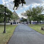 Locust Grove Cemetery Elmwood Avenue entrance - image mirrored