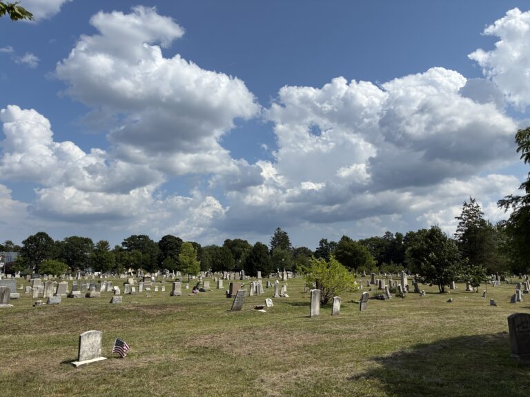 Locust Grove Cemetery in August