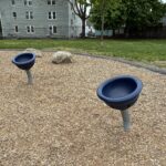 Major Park spinner bowls on the playground