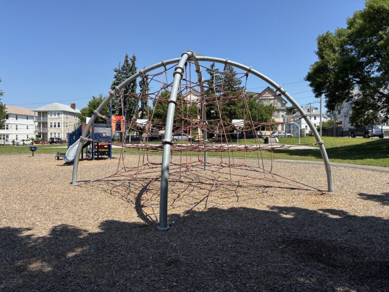 Major Park rope climbing structure for ages 5-12