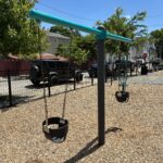 Mattie Smith Park playground swings for ages 2-5
