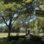 Mt Pleasant Little League Park was the first park to receive a new generation natural green Park Entrance sign
