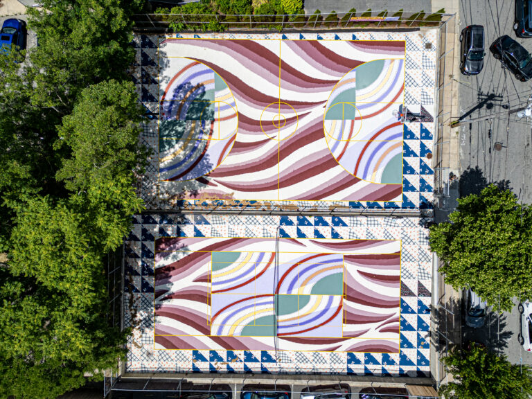 Ninth St Park aerial view from 2024