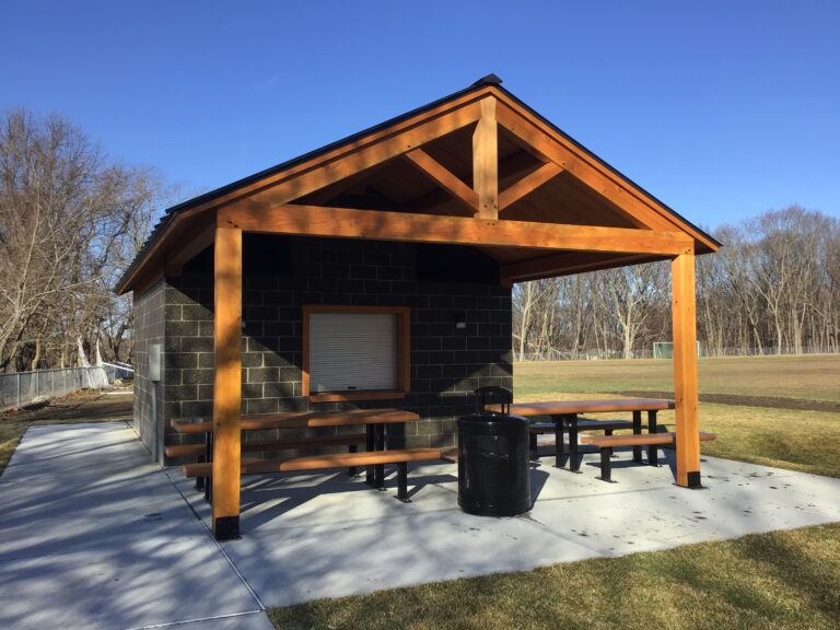 Obadiah Brown Field Picnic Area and Field House built in 2020